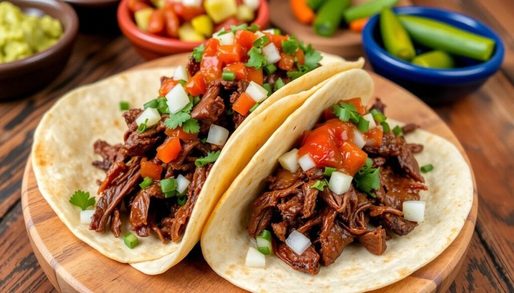 beef rib tacos