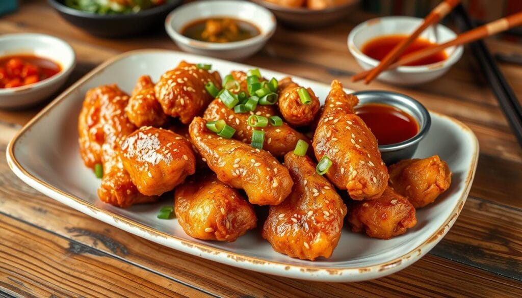 crispy korean chicken