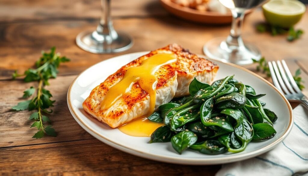 easy salmon and spinach dinner ideas