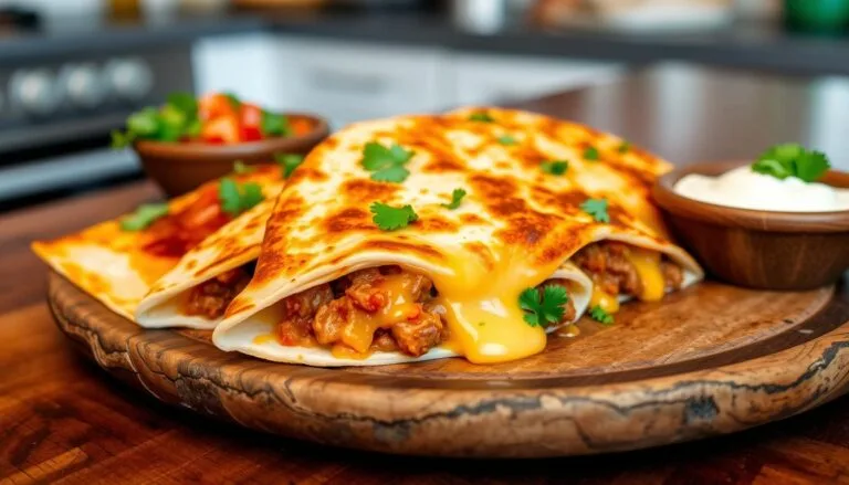 ground beef quesadillas