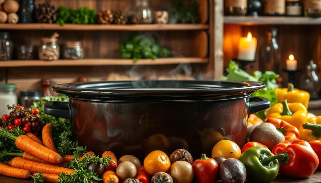 hearty beef heart and vegetables