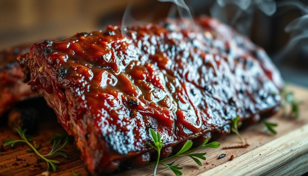 smoked ribs