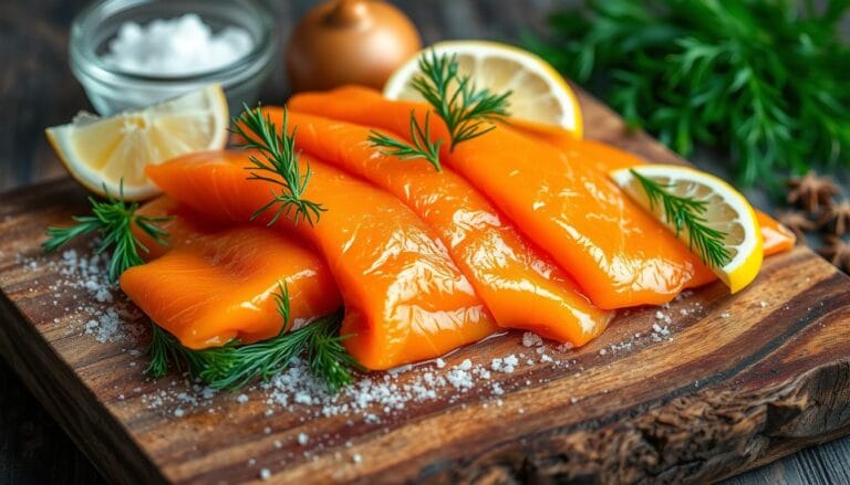 smoked salmon dry brine