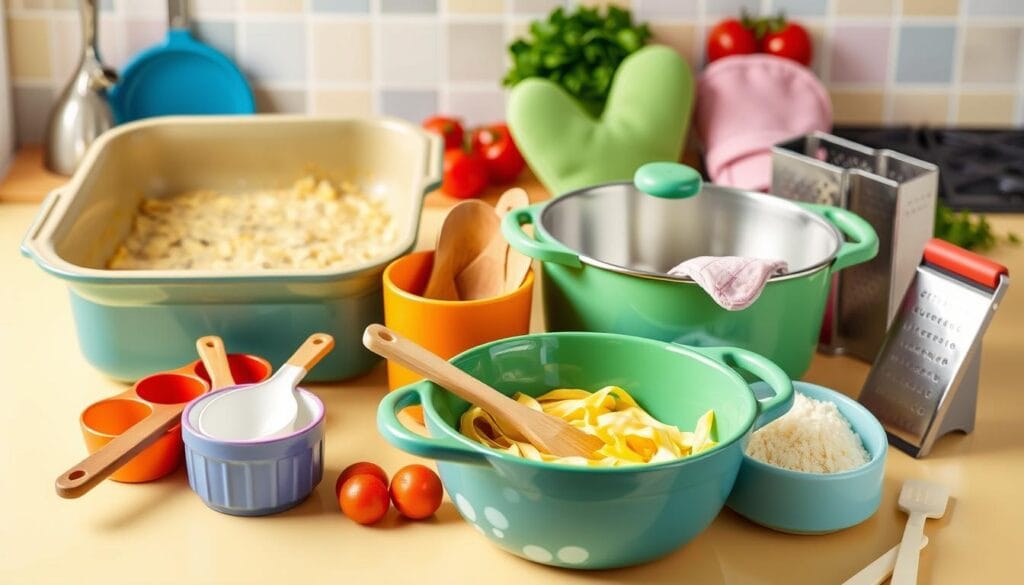 pasta bake kitchen tools