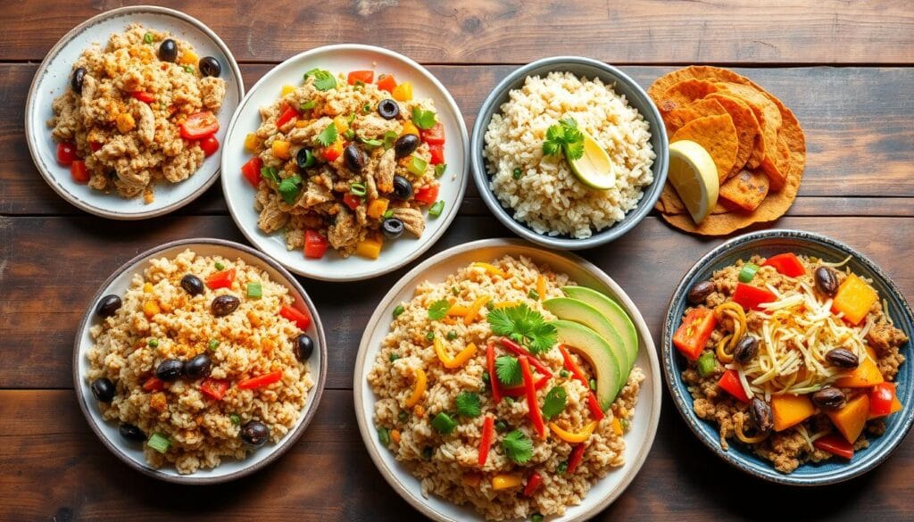 turkey rice variations