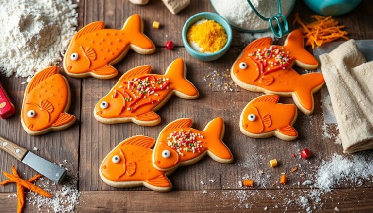 Orange Fish Cookies Recipe