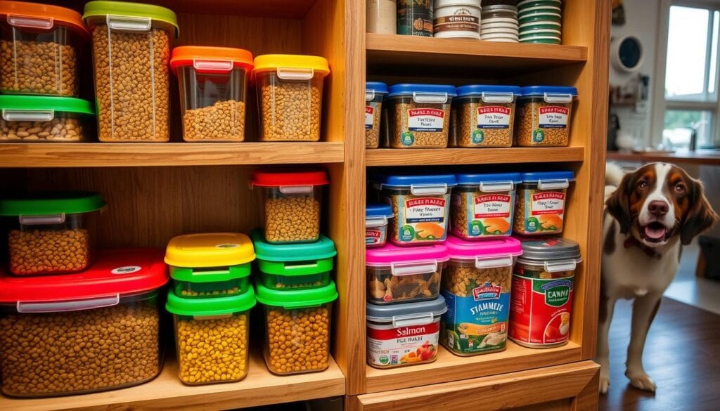 dog food storage