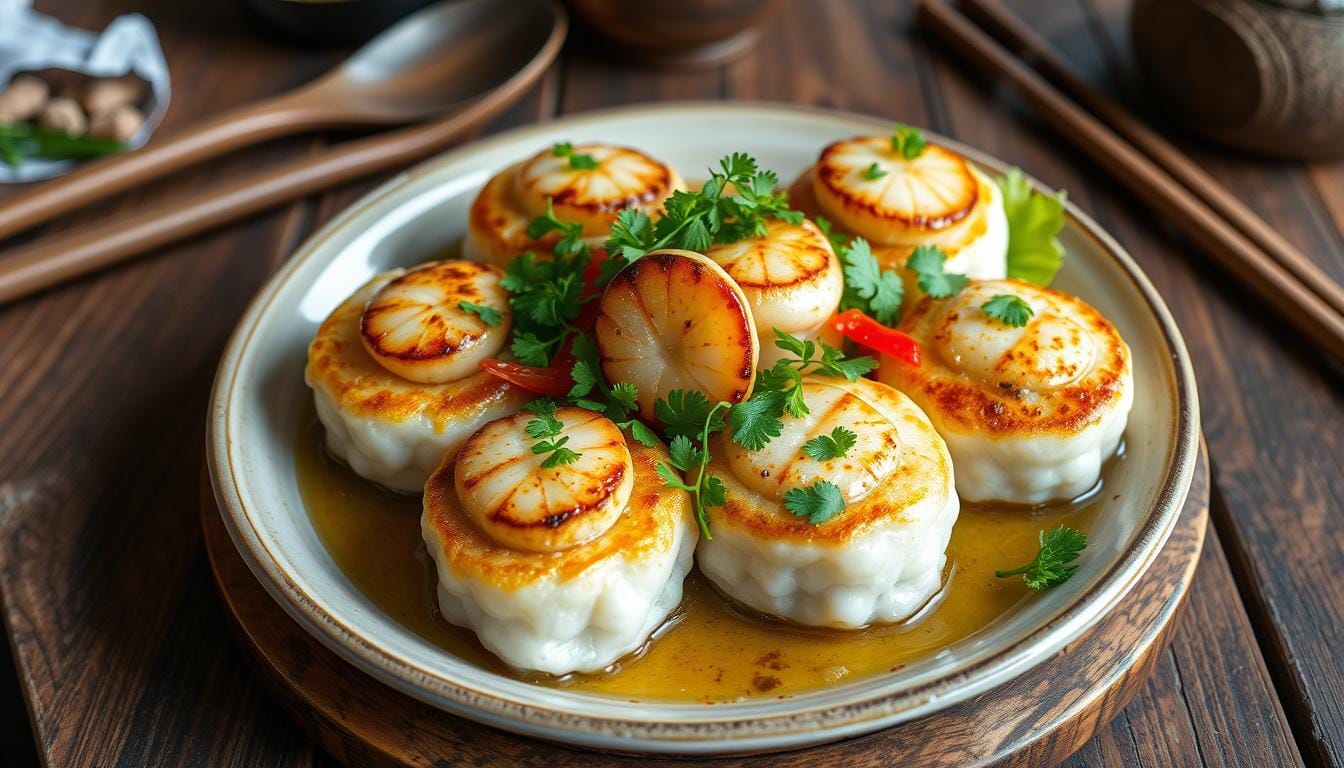 how to cook korean fish cakes with scallops recipe easy