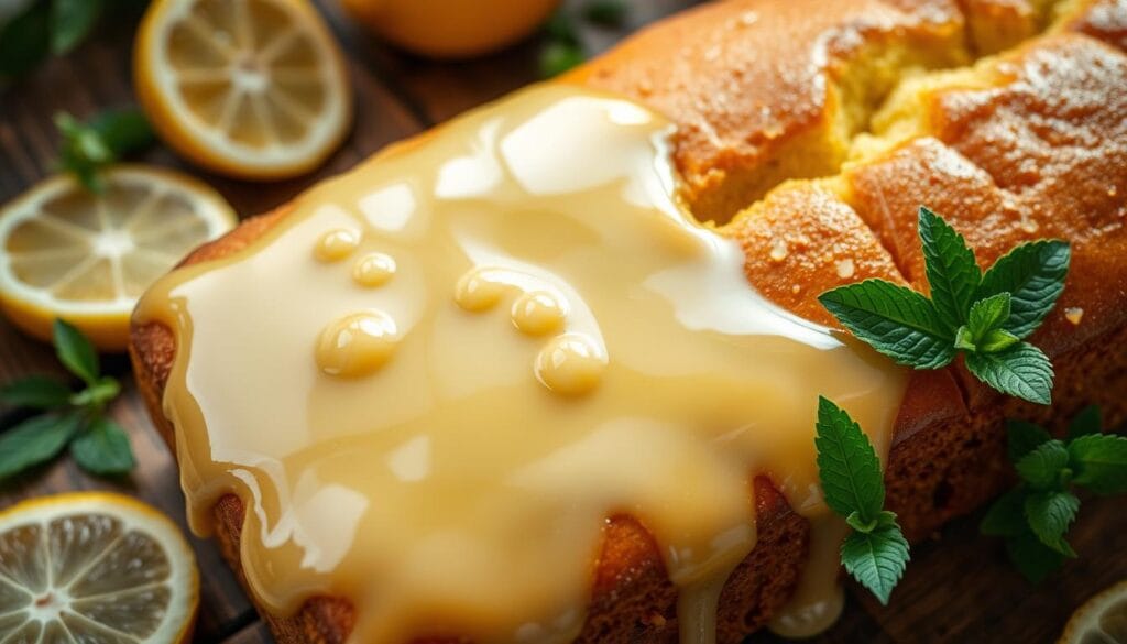 lemon cake glaze