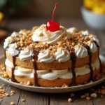 Banana Split Cake recipe