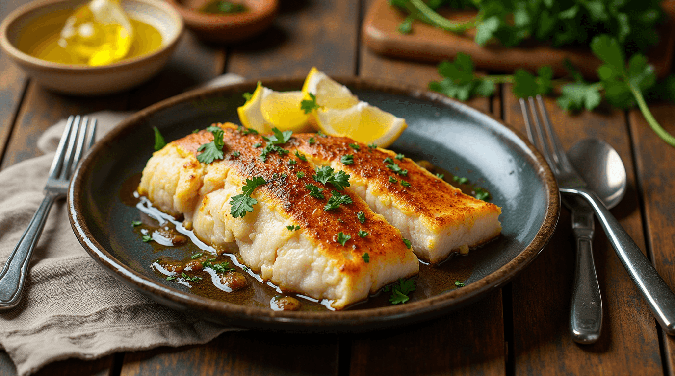 Perfectly Baked Dorado Fish with Lemon and Herbs – Easy Oven Recipe